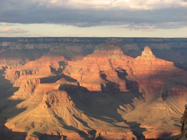 Beautiful Landscape of Grand Canyon National Park at dusk clipart