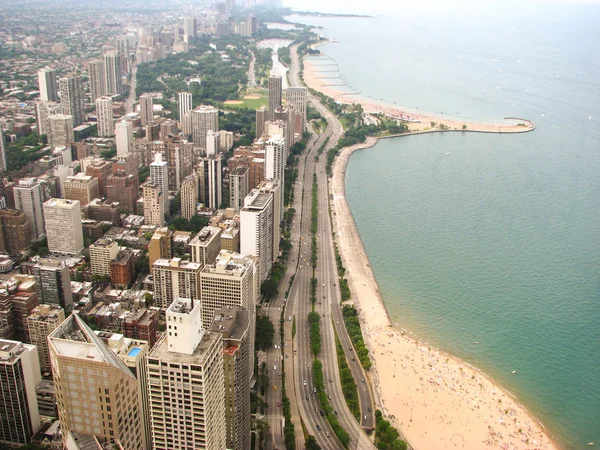 Edificios y rascacielos de Chicago, Illinois — Foto de Stock