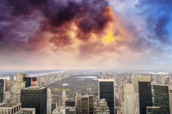 stock image City Skyline with Buildings and Skyscrapers