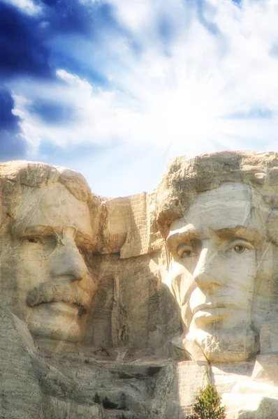 Скульптура горы Рашмор - США — стоковое фото