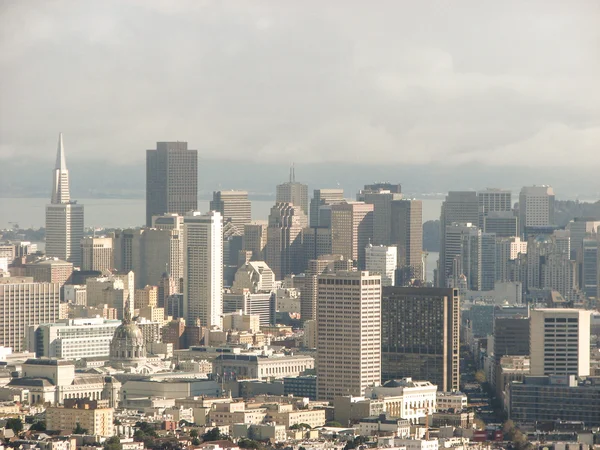 建筑和天际线的加州旧金山-- — 图库照片