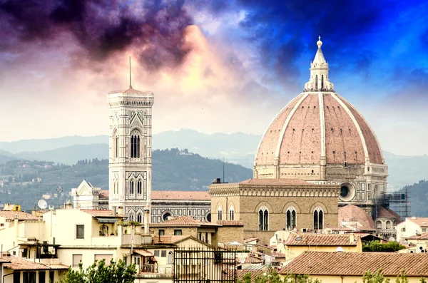 Florens arkitektoniska detaljer, Toscana — Stockfoto