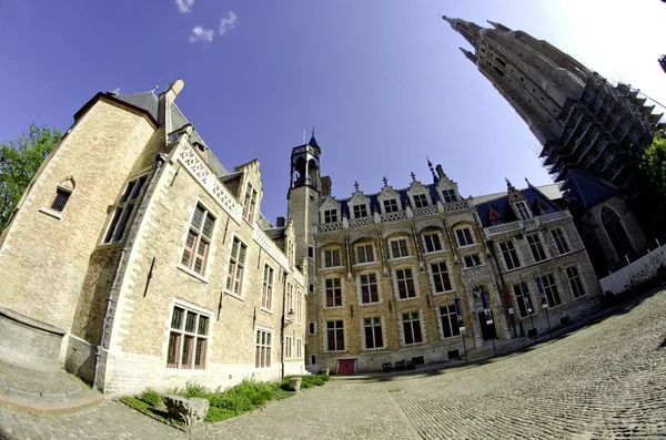 Arquitetura e Cores de Bruges — Fotografia de Stock