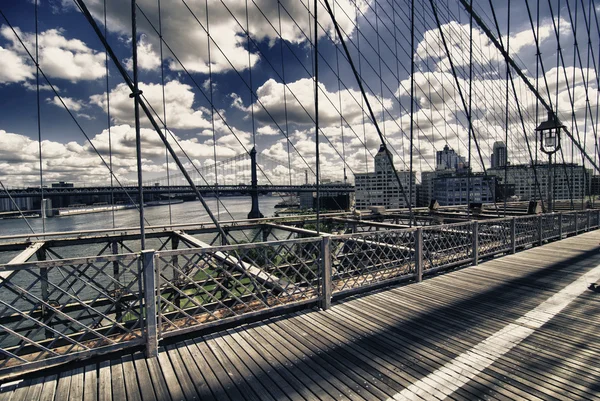Архитектура и цвета Нью-Йорка, США . — стоковое фото