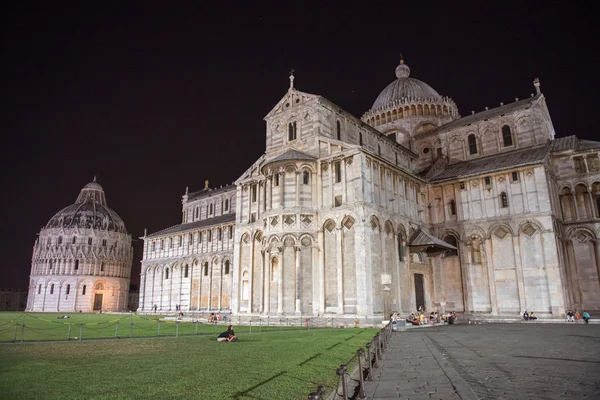 Katedralen i pisa i miracles square - Italien — Stockfoto
