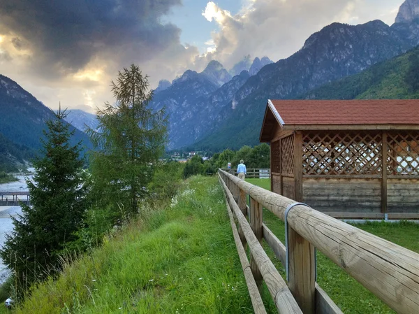 Italian Dolomites Landscape and Colors in Summer Season — Stock Photo, Image