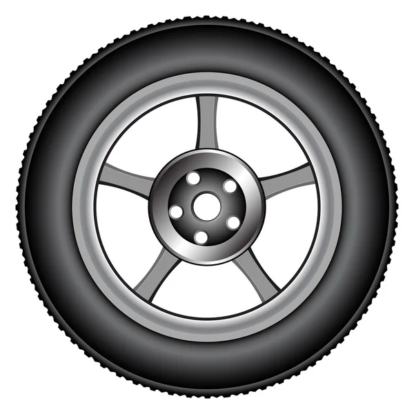 Alloy wheel 2 — Stock Vector