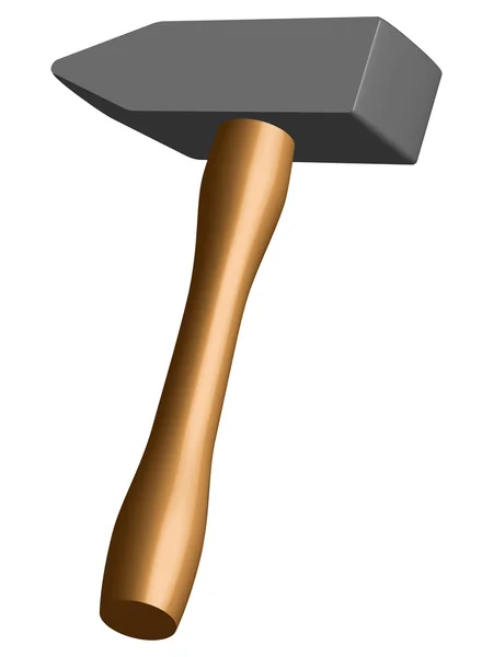 Hammer-Symbol — Stockvektor