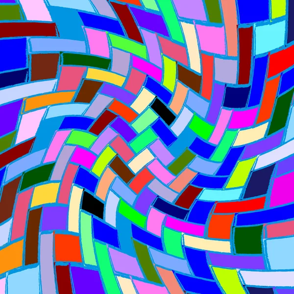 Στριμμένα τετραγωνικό μοτίβο — Διανυσματικό Αρχείο