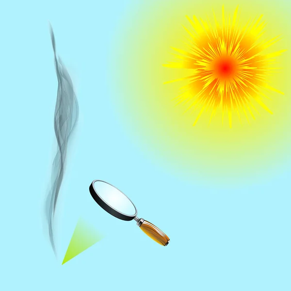 Solenergi — Stock vektor