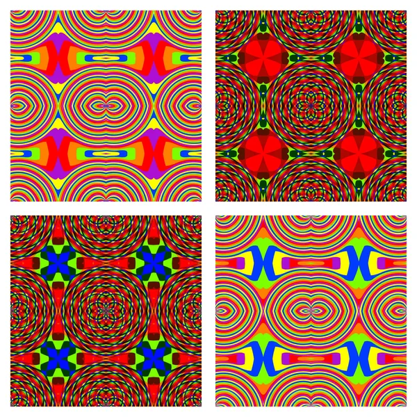 Rainbow seamless mönster — Stock vektor