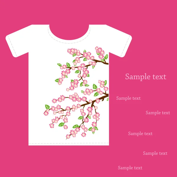 T-shirts pour le design — Image vectorielle