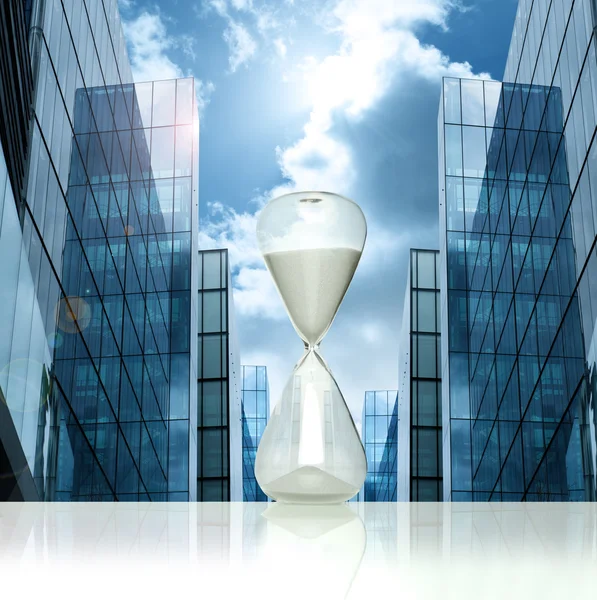 Business hourglass — Stock Photo, Image