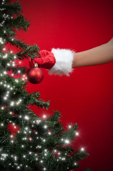 Magischer Weihnachtsbaum — Stockfoto