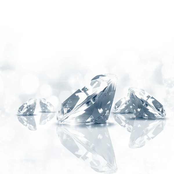 Fundo de diamante — Fotografia de Stock