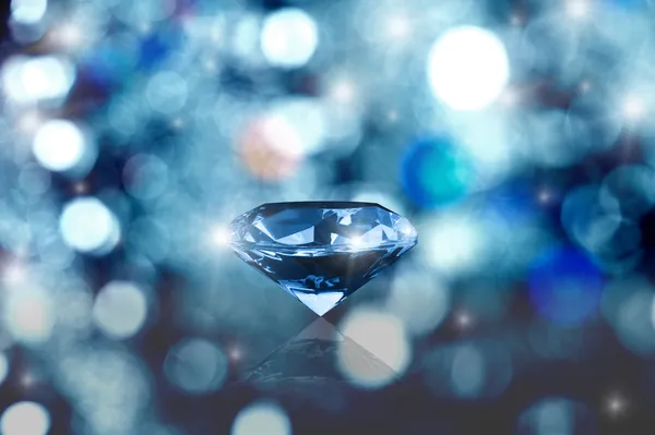 Lysande diamant — Stockfoto