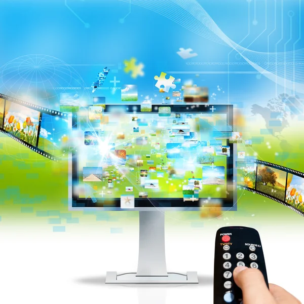 Television streaming — Stock Photo, Image