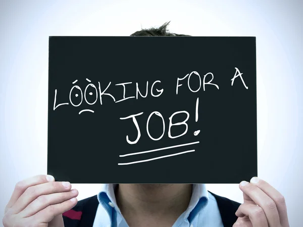 Man search job — Stock Photo, Image