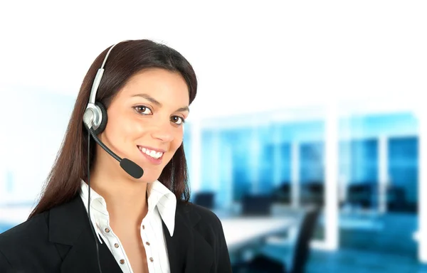 Call center support — Stock Photo, Image
