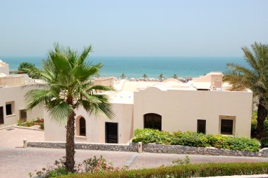 Holliday villa, lüks otel ve palm, ras al khaimah, Birleşik Arap Emirlikleri