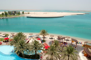 lüks hotel, abu dhabi, Birleşik Arap Emirlikleri beach