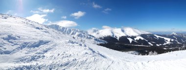 jasna Kayak Merkezi, düşük tatras bedava yolculuk alanında panoramik görünüm