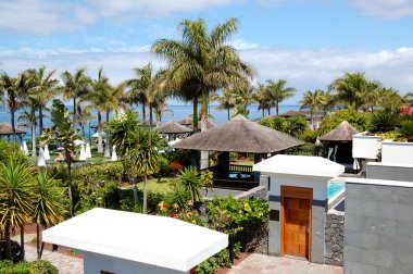 giriş lüks villa, ada tenerife, İspanya