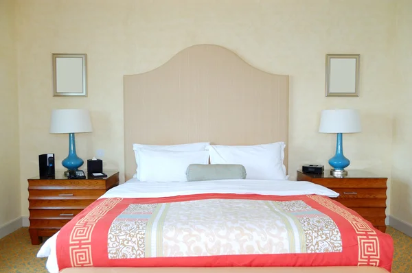 Apartamento no hotel de luxo, Dubai, EAU — Fotografia de Stock