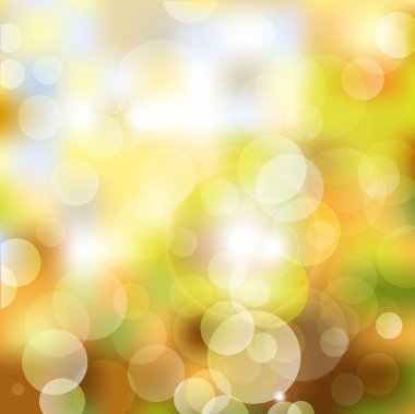 Orange Bokeh, autumn clipart