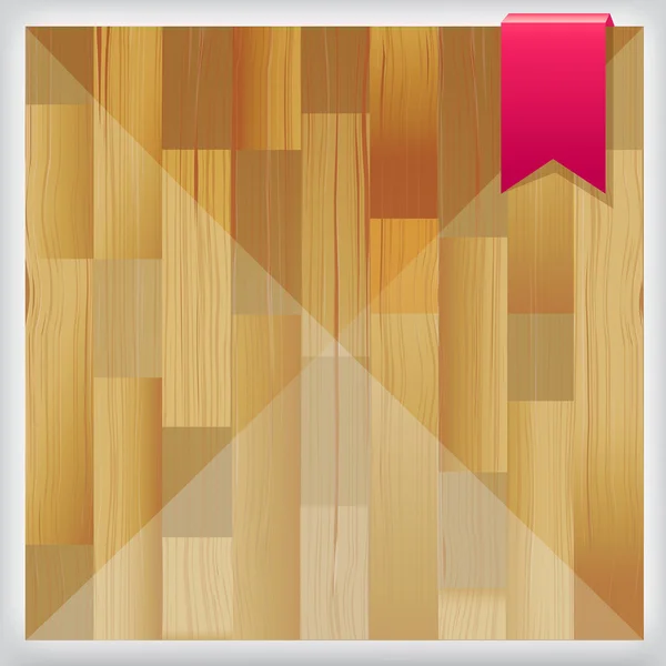 Textura em parquet de madeira — Vetor de Stock