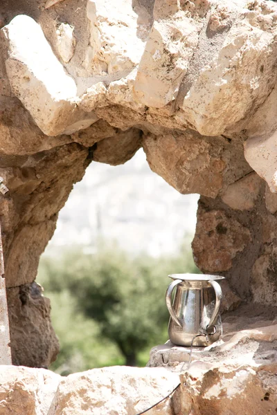 Höhlen von ruth und jesse in hebron — Stockfoto