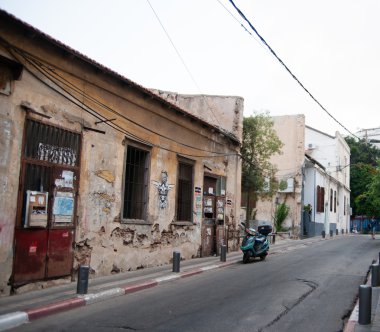 Neve Tsedek quarter in Tel Aviv clipart