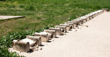 Old hebron jewish cemetery clipart