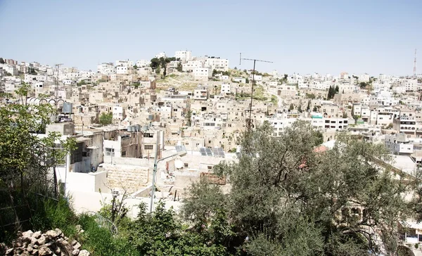 Utsikt over Hebron og hus – stockfoto