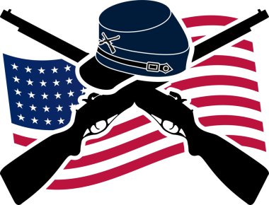 American Civil War. Union clipart