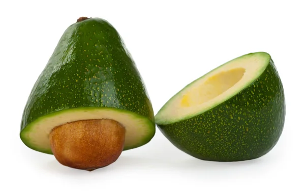 Avocados isolated on a white background — Stock Photo, Image