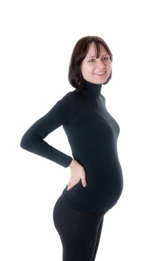 Pregnant woman clipart