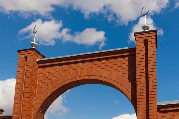 Arc de porte dans une mosquée — Photo