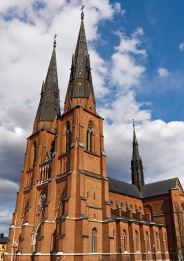 Uppsala Cathedral clipart