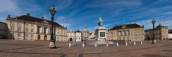 Královský palác amalienborg — Stock fotografie
