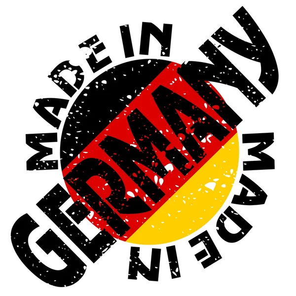 Etykieta wektorowa Made in Germany — Wektor stockowy