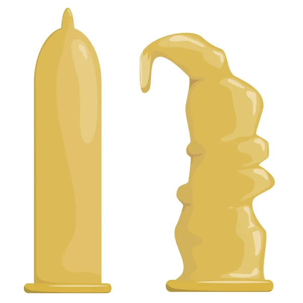 Презервативы. S10 — стоковый вектор