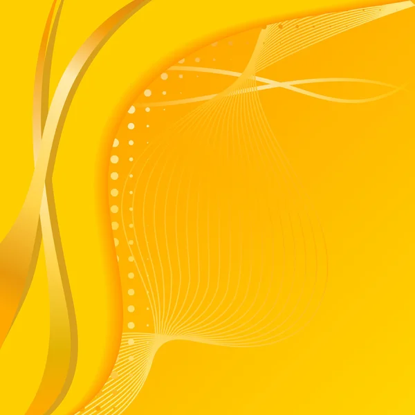 Le fond abstrait jaune. PSE10 — Image vectorielle