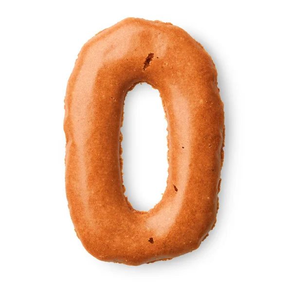 クッキーのアルファベットの手紙 — ストック写真