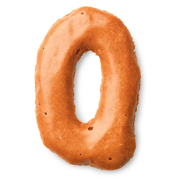 Letra del alfabeto de galletas —  Fotos de Stock