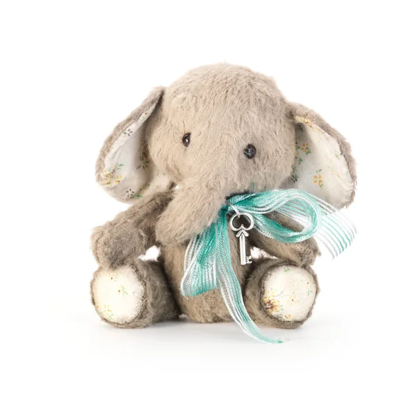 Handmade elephant in classic vintage style — Stock Photo, Image