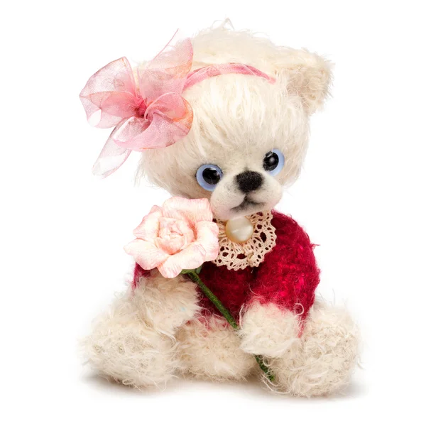 Teddy bear in classic vintage style — Stock Photo, Image