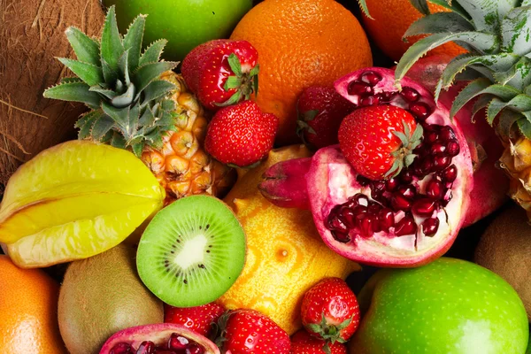 혼합된 과일 — 스톡 사진
