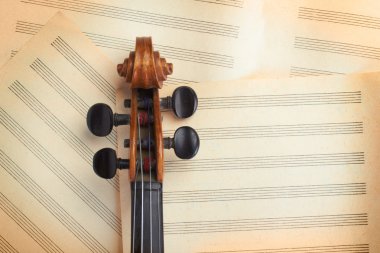 Violin background clipart