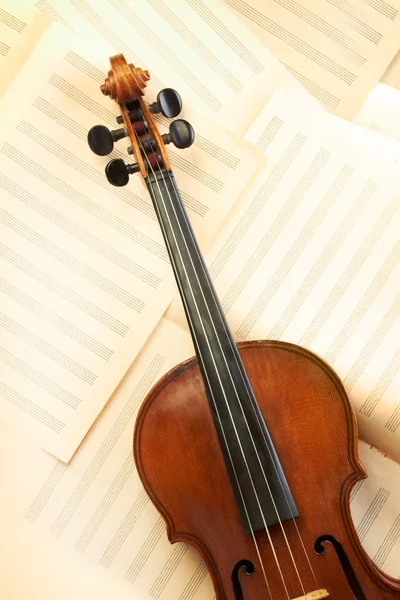 小提琴背景 — 图库照片